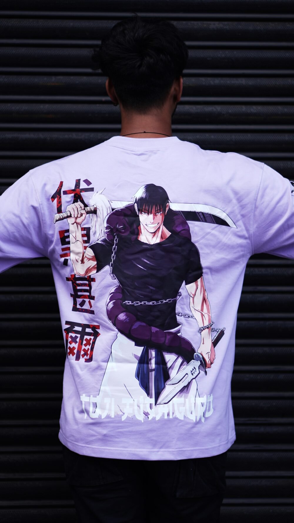 Jujutsu Kaisen Anime T- Shirt | Toji Fushiguro | Oversized - Image 3